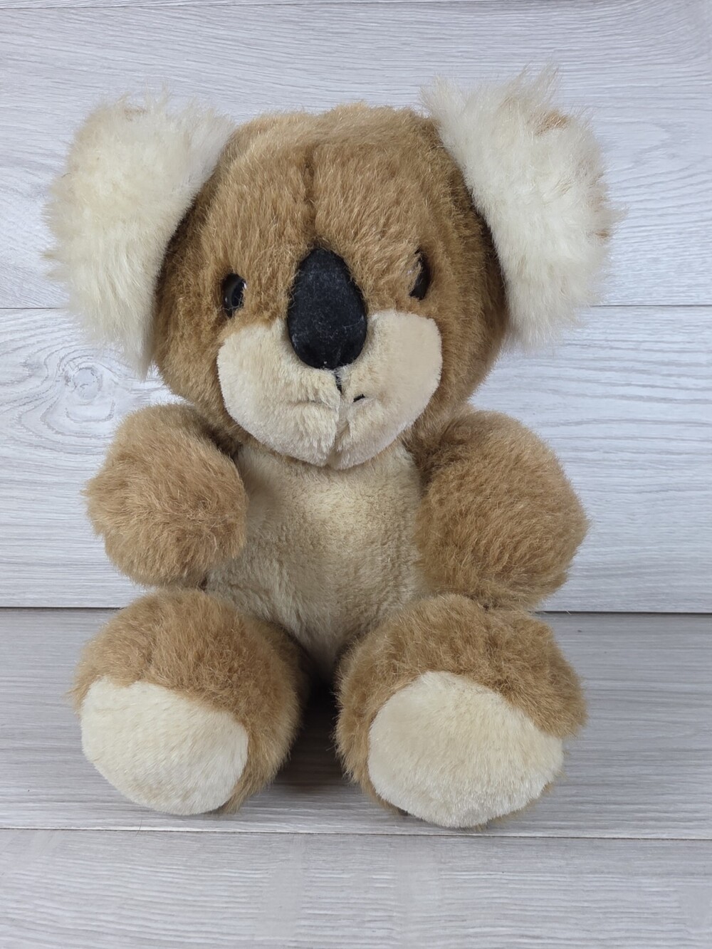 Vtg 1984 Dakin Koala Bear Plush Stuffed Animal 10" Soft Toy Brown SU4